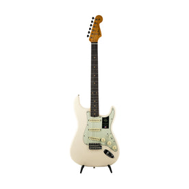 Fender American Vintage II 61 Stratocaster Electric Guitar, Rosewood FB, Olympic White, V2319466