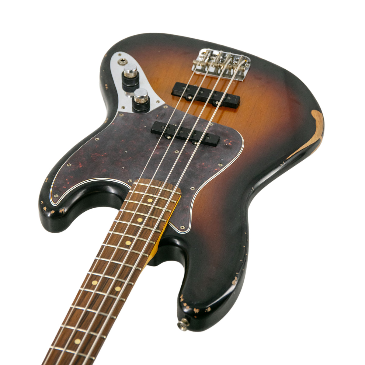 Fender 60th Anniversary Road Worn 60s Jazz Bass Guitar, 3-Colour 