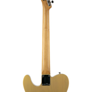 Fender Noventa Telecaster Electric Guitar, Maple Fretboard, Vintage Blonde, MX2109XXXX
