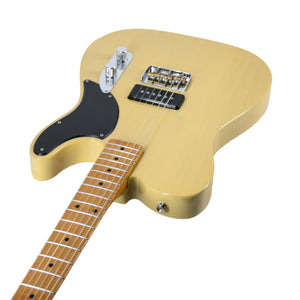 Fender Noventa Telecaster Electric Guitar, Maple Fretboard, Vintage Blonde, MX2109XXXX