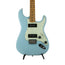 Fender Noventa Stratocaster Electric Guitar, Maple FB, Daphne Blue, MX21182824