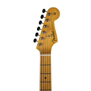 Fender Noventa Stratocaster Electric Guitar, Maple Fretboard, Surf Green, MX21095230