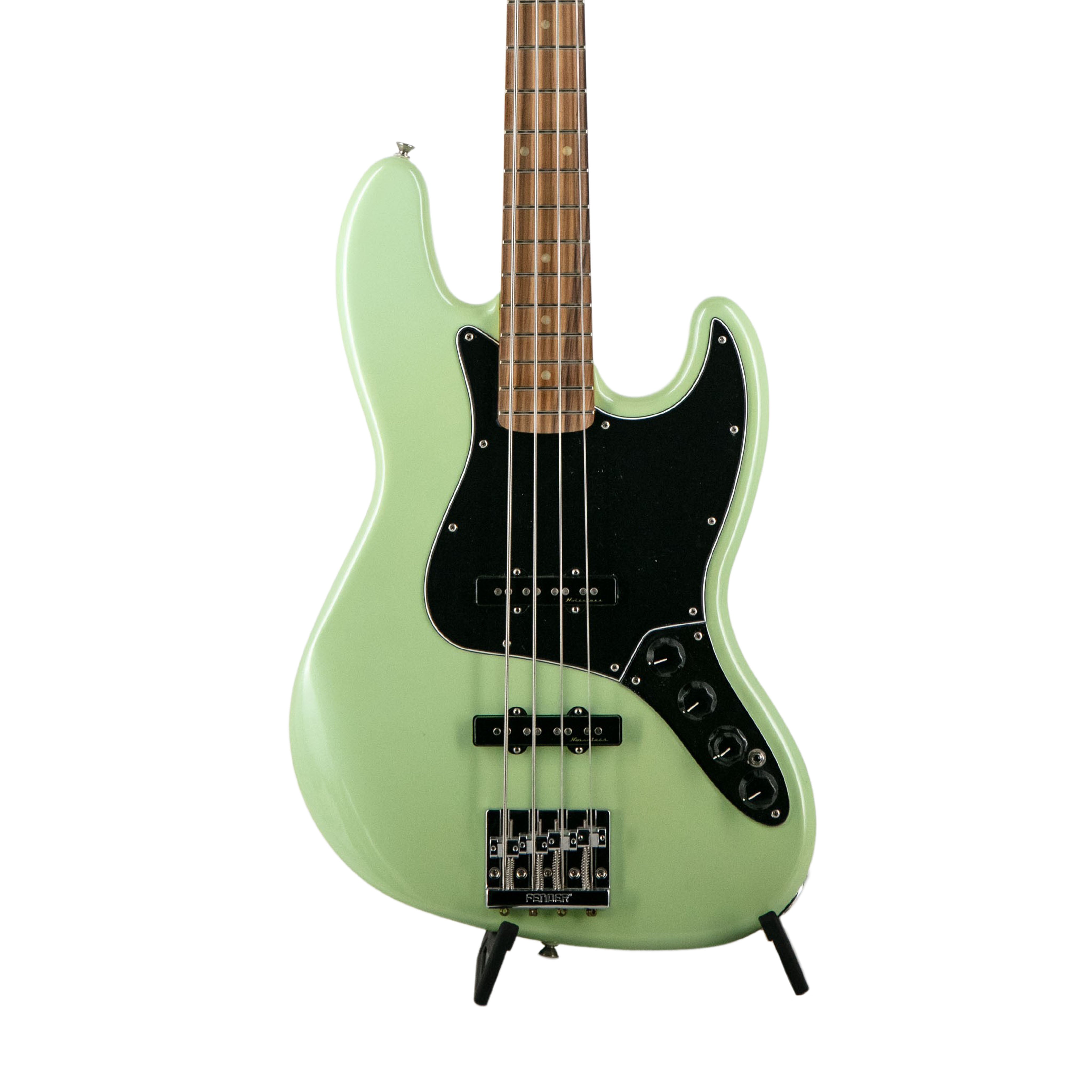 Fender Deluxe Active Jazz Bass Guitar, Pau Ferro Fingerboard, Surf