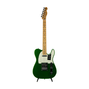 Fender Player Plus Telecaster Electric Guitar, Maple Fretboard, Cosmic Jade, MX21107646