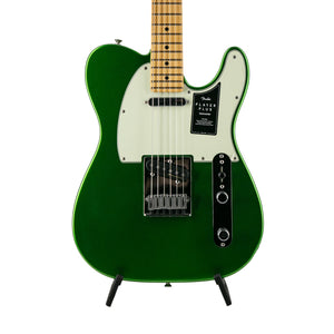 Fender Player Plus Telecaster Electric Guitar, Maple Fretboard, Cosmic Jade, MX21107646
