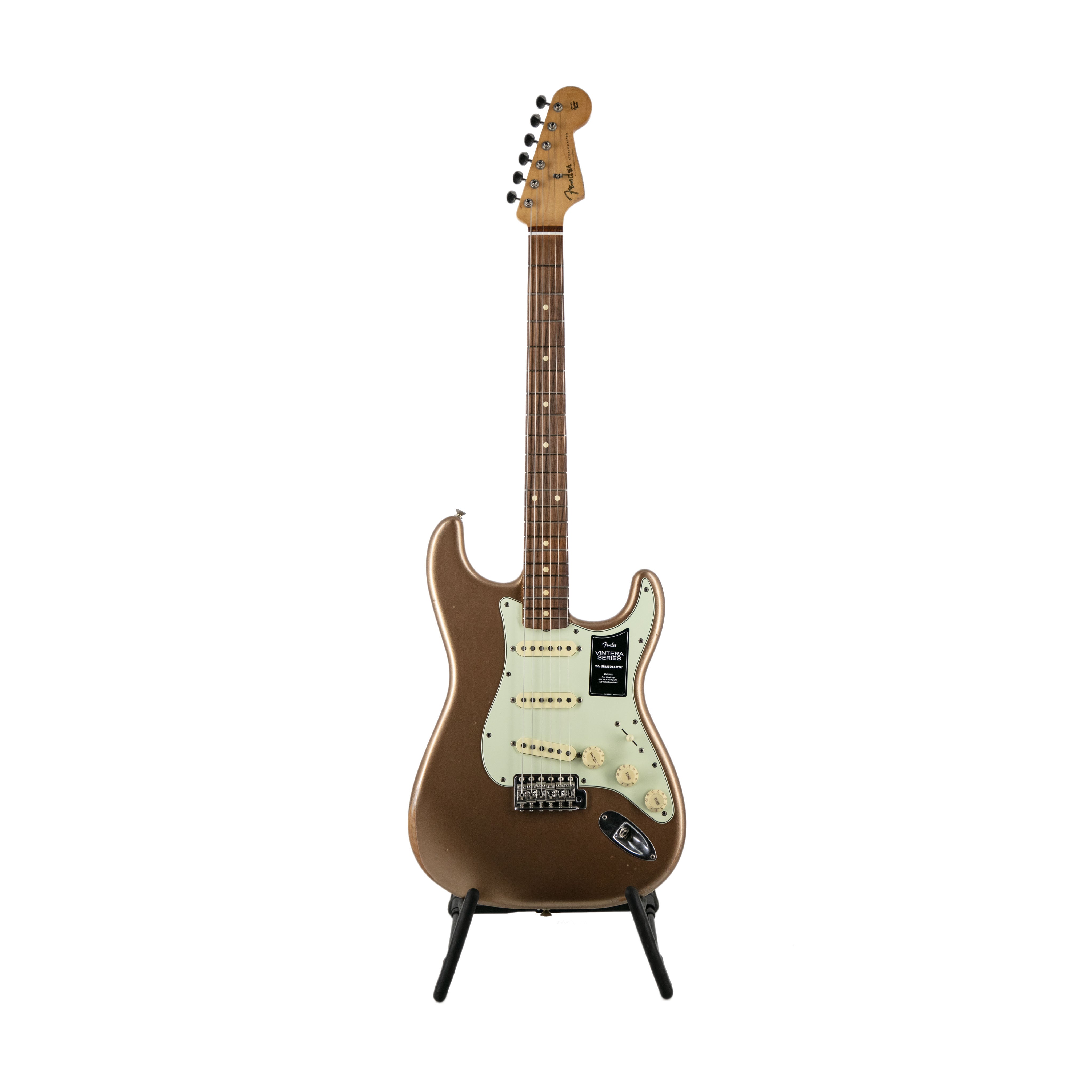 Fender Vintera Road Worn 60s Stratocaster Electric Guitar, Pau 