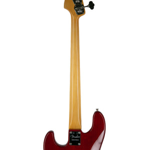 Fender Ltd Ed Rarities Flame Ash Top Jazz Bass Guitar, Plasma Red Burst, US19077332