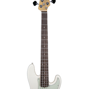 Fender American Professional 5-String Precision Bass, Rosewood Fretboard, Olympic White, US170115042