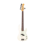 2017 Fender American Professional 5-String Precision Bass Guitar, Rosewood FB, Olympic White, US17032736