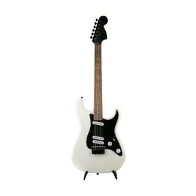 Squier Contemporary Stratocaster Special Hardtail Electric Guitar, Laurel FB, Pearl White, CMCF21000579