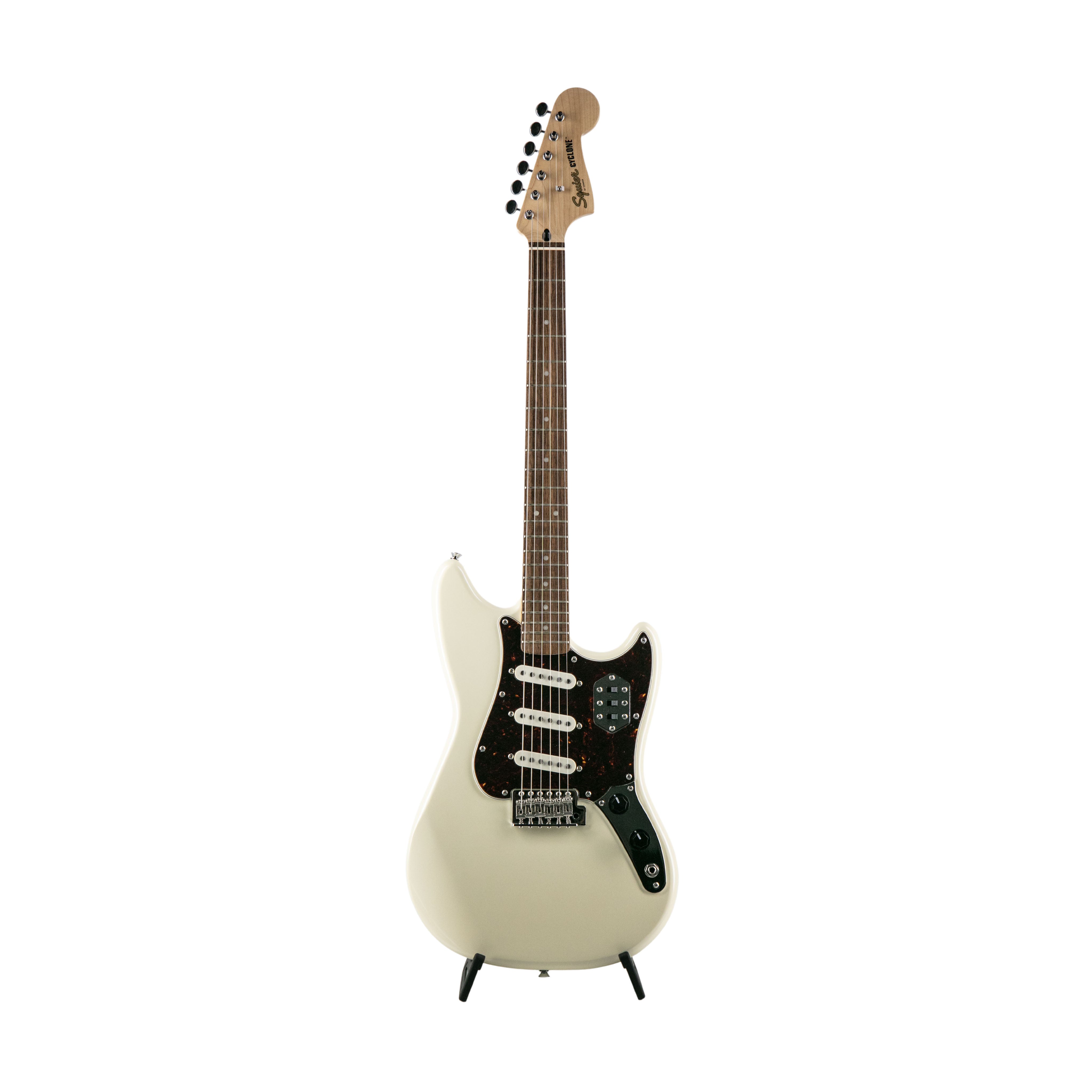 Squier Paranormal Series Cyclone Electric Guitar, Polar White, CYKK210 –  Well Played Gear