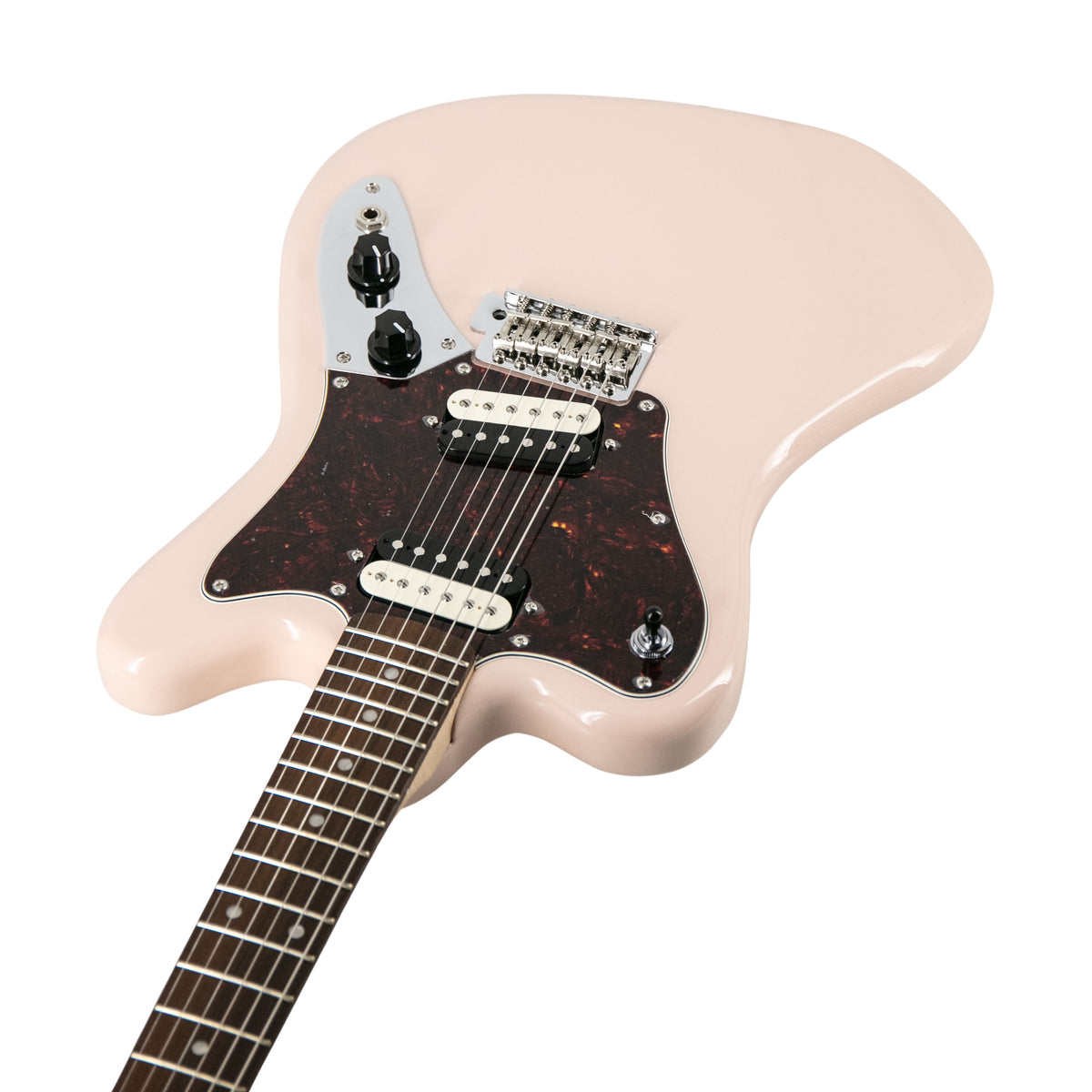 Squier Paranormal Series Super Sonic Electric Guitar, Shell Pink,  CYKL21002490
