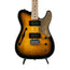 Squier Paranormal Series Cabronita Thinline Telecaster Electric Guitar, 2-Tone Sunburst,CYKH21008056