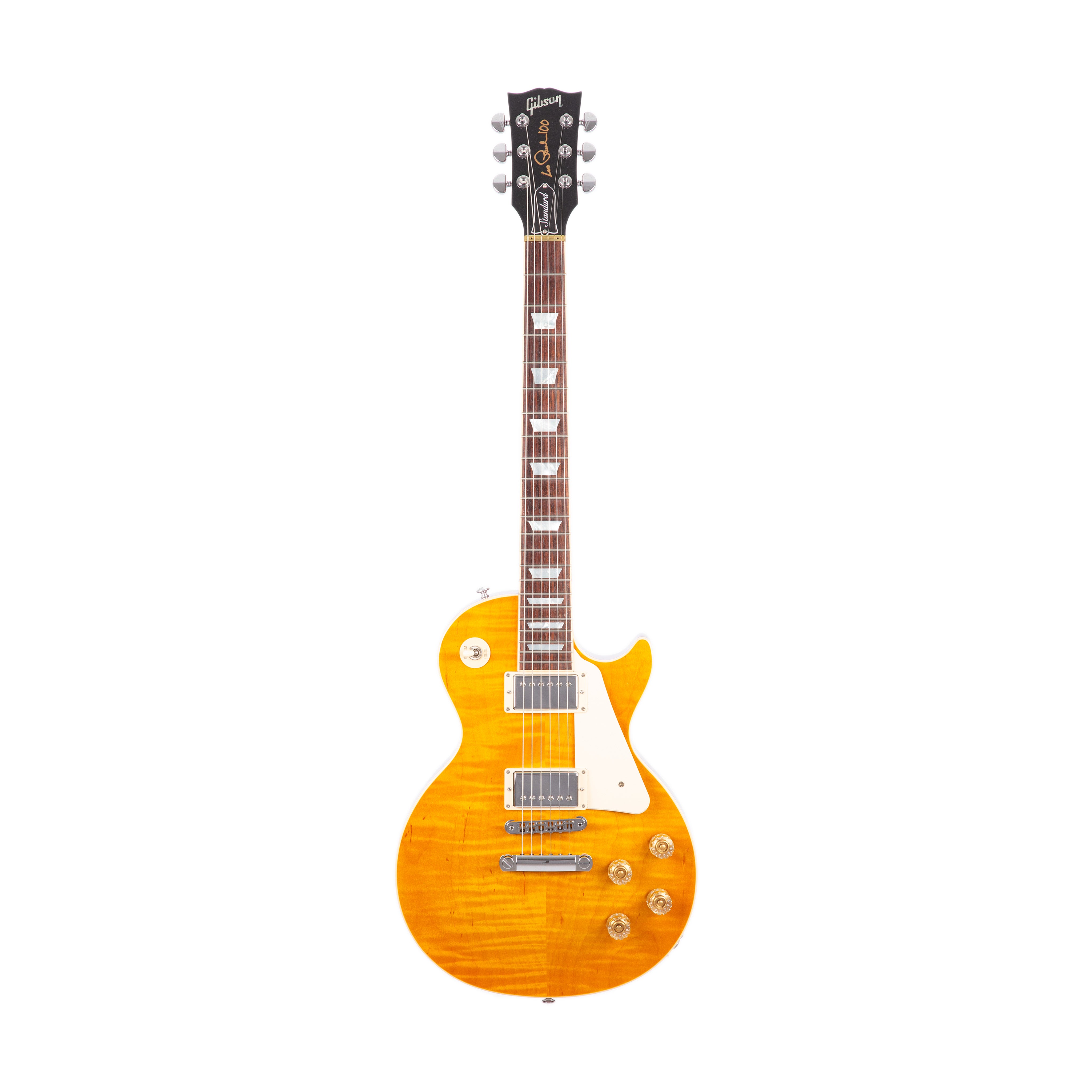 2015 Gibson Les Paul Standard, Trans Amber Cherry Back Candy