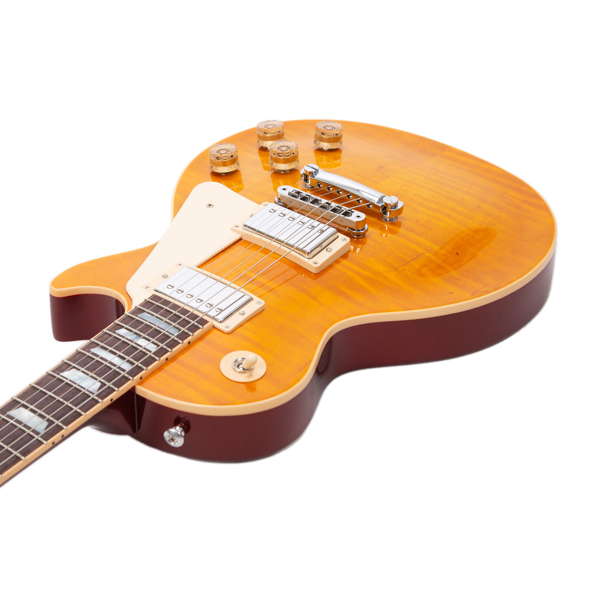 2015 Gibson Les Paul Standard, Trans Amber Cherry Back Candy