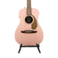 Fender FSR California Malibu Player Small-Bodied Acoustic Guitar, Walnut FB, Shell Pink, IWA2260798