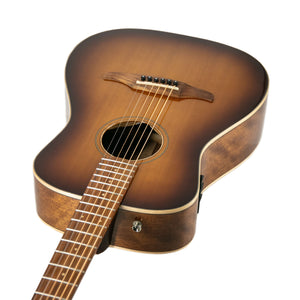 Fender California Malibu Classic Acoustic-Electric Guitar, PF FB, Aged Cherry Burst, CC20011XXXX