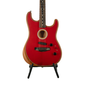 Fender American Acoustasonic Stratocaster, Dakota Red, US214598A