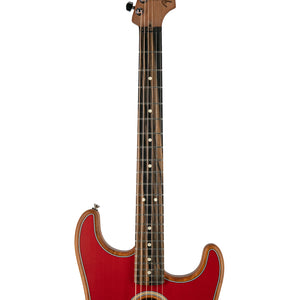 Fender American Acoustasonic Stratocaster, Dakota Red, US214598A
