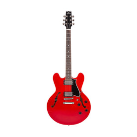 2021 Heritage Standard H-535 Semi-Hollow Electric Guitar with Case, Trans Cherry, AL17602