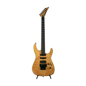 Jackson Pro Series Soloist SL3Q MAH Electric Guitar, Ebony Fretboard, Blonde, ISJ2002308