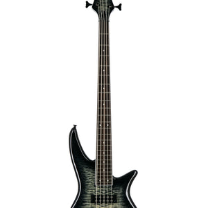 Jackson X Series Spectra Bass SBXQ V Electric Guitar, Laurel FB, Transparent Black Burst, ISJ210XXXX