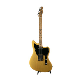 Fender Japan Ltd Offset Telecaster Electric Guitar, Maple FB, Butterscotch Blonde, JD21025382