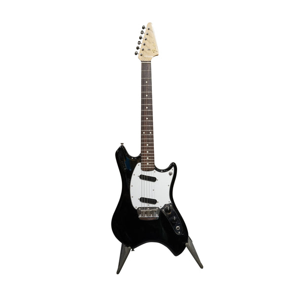 Fender Japan Swinger Electric Guitar, RW FB, Black, JD20017358