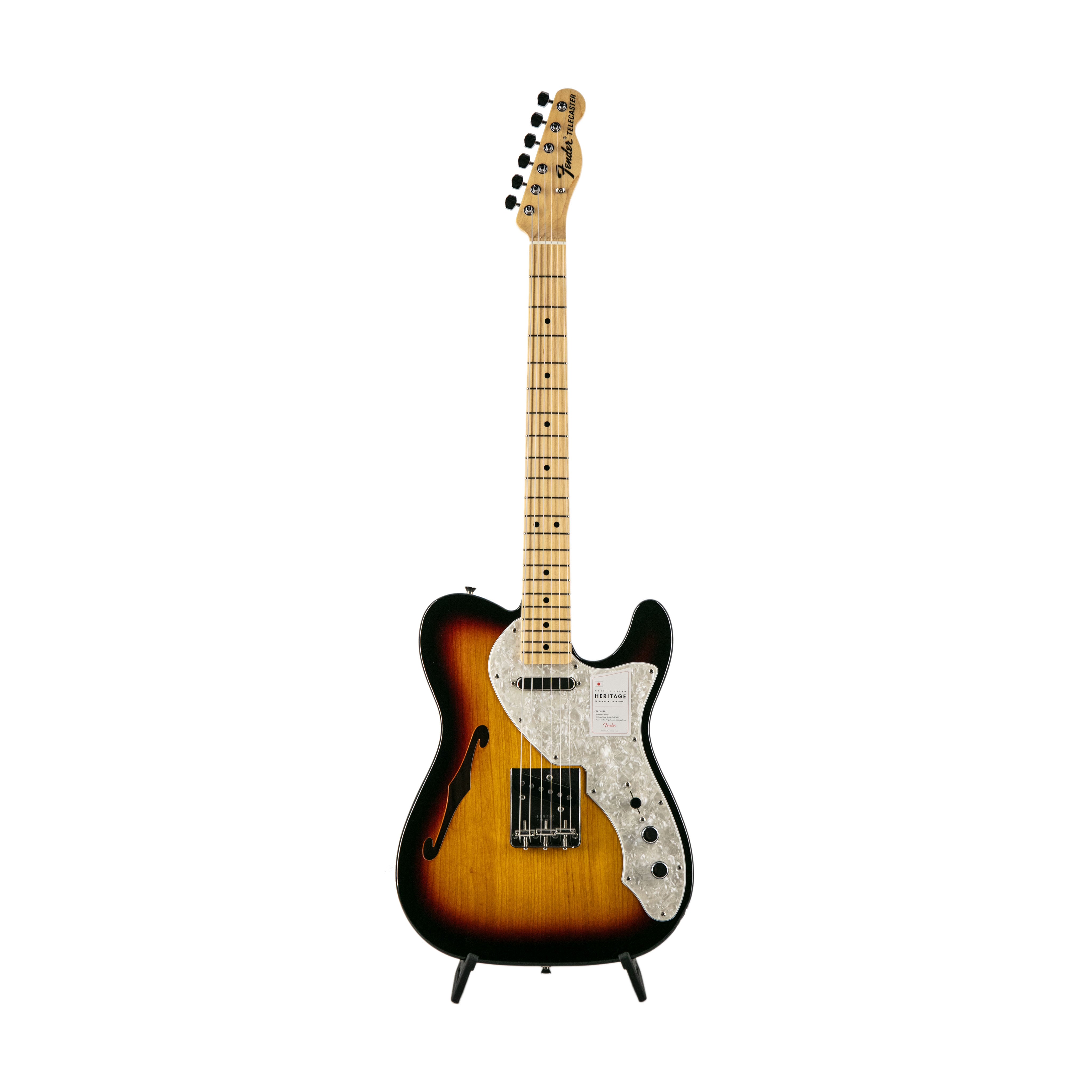 Fender Japan Heritage 60s Telecaster Electric Guitar, Maple FB, 3-Tone –  Well Played Gear