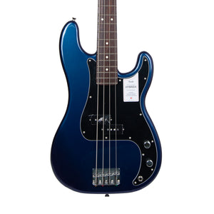 Fender Japan Hybrid II Precision Bass Guitar, RW FB, Azure Metallic, JD210190040