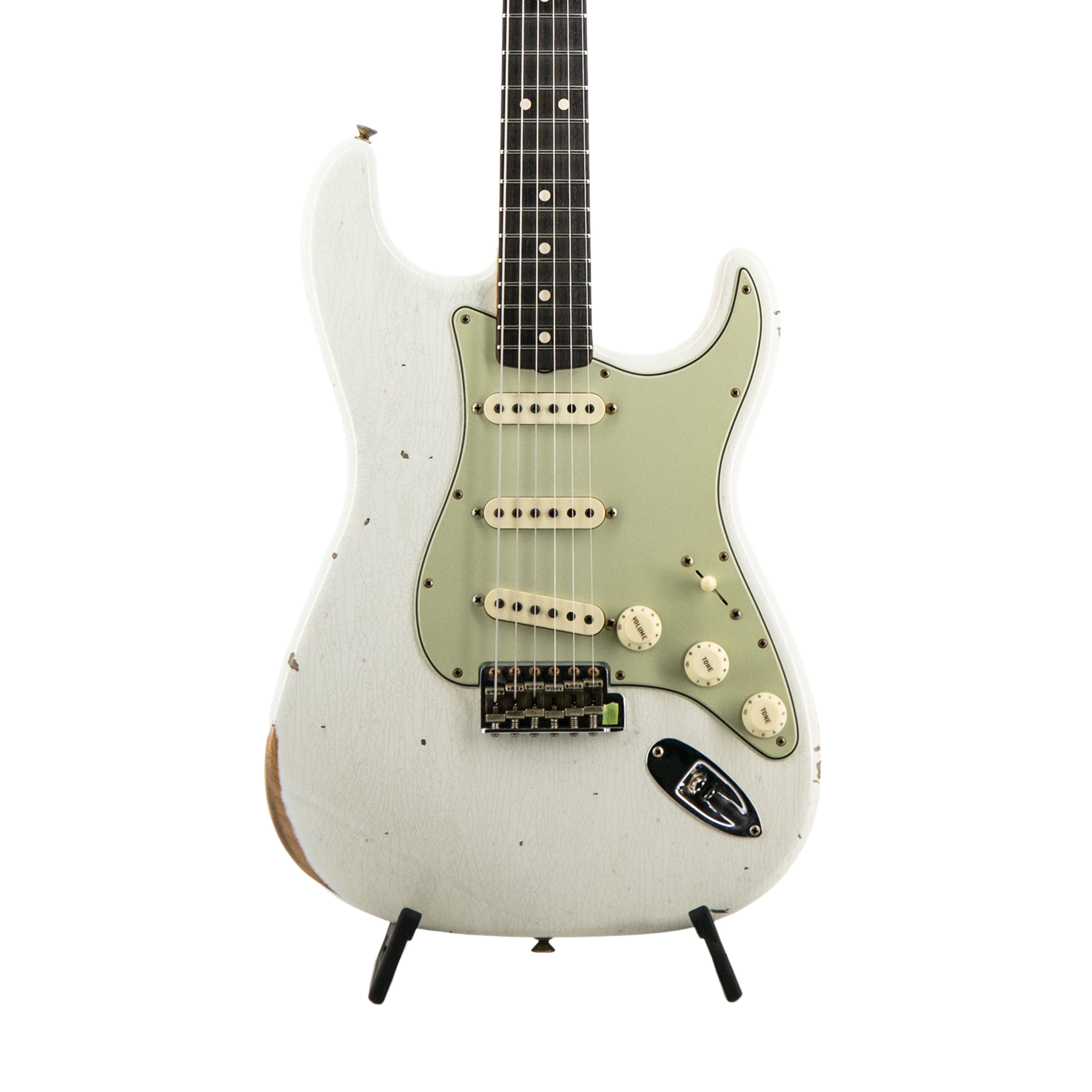 Fender Custom Shop LTD 1964 Stratocaster Relic, Aged Olympic White