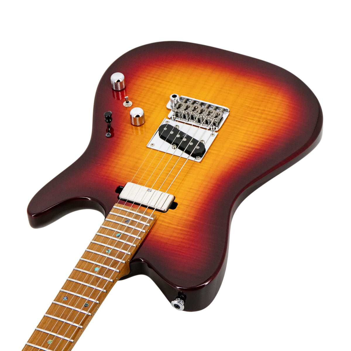 Ibanez Prestige AZS2200F Electric Guitar, Sunset Burst