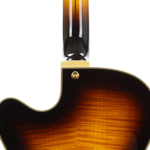 2017 D'Angelico Excel DH Hollow-Body Electric Guitar w/Stairstep Tailpiece, Vintage Sunburst, W1700077