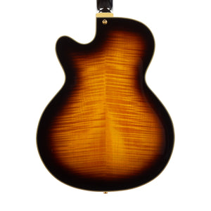 2017 D'Angelico Excel DH Hollow-Body Electric Guitar w/Stairstep Tailpiece, Vintage Sunburst, W1700077