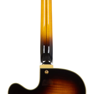 2017 D'Angelico Excel DH Hollow-Body Electric Guitar w/Stairstep Tailpiece, Vintage Sunburst, W1700077