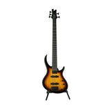 Epiphone Toby Deluxe V 5-String Bass, Vintage Sunburst, 17082301517