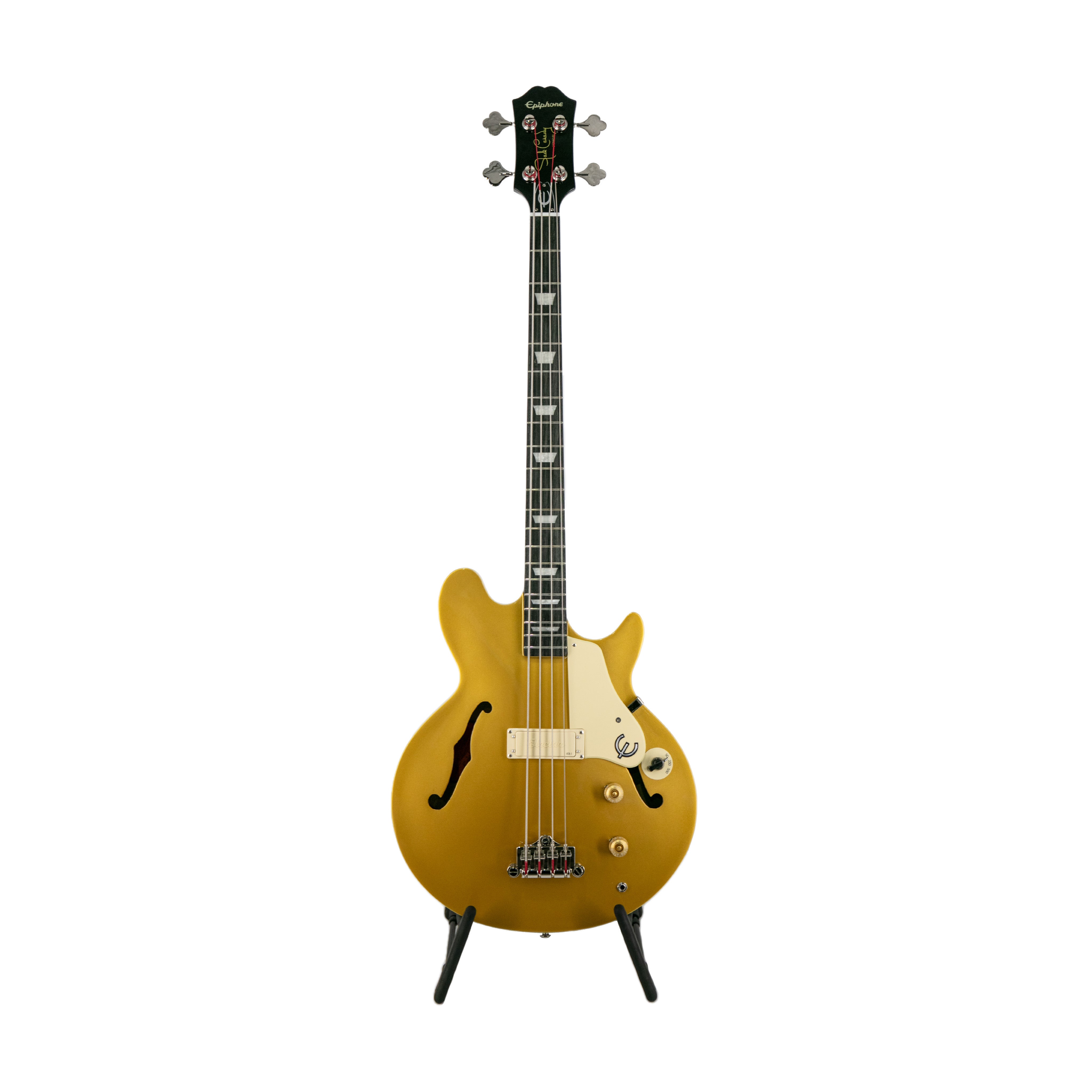 Epiphone Jack Casady Signature 4-String Bass, Gold, 1705204123 – Well  Played Gear