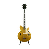 Epiphone Jack Casady Signature 4-String Bass, Gold, 1705204123