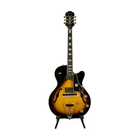Epiphone Joe Pass Emperor-II Pro Electric Guitar, Vintage Sunburst, 16082305127