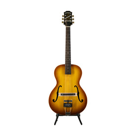Epiphone Masterbilt Century Olympic Archtop Acoustic Guitar, Honey Burst (NOS), 18022300210