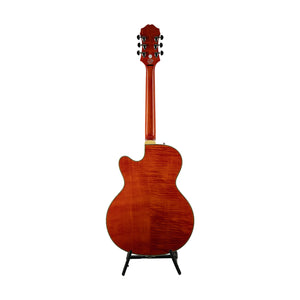Epiphone Emperor Swingster Hollowbody Electric Guitar, RW FB, Sunrise Orange (NOS), 1801230XXXX