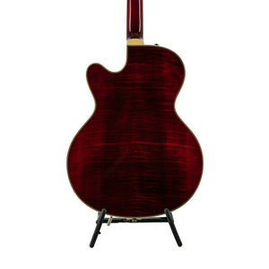 Epiphone Emperor Swingster Hollowbody Electric Guitar, RW FB, Wine Red (NOS), 18012302994