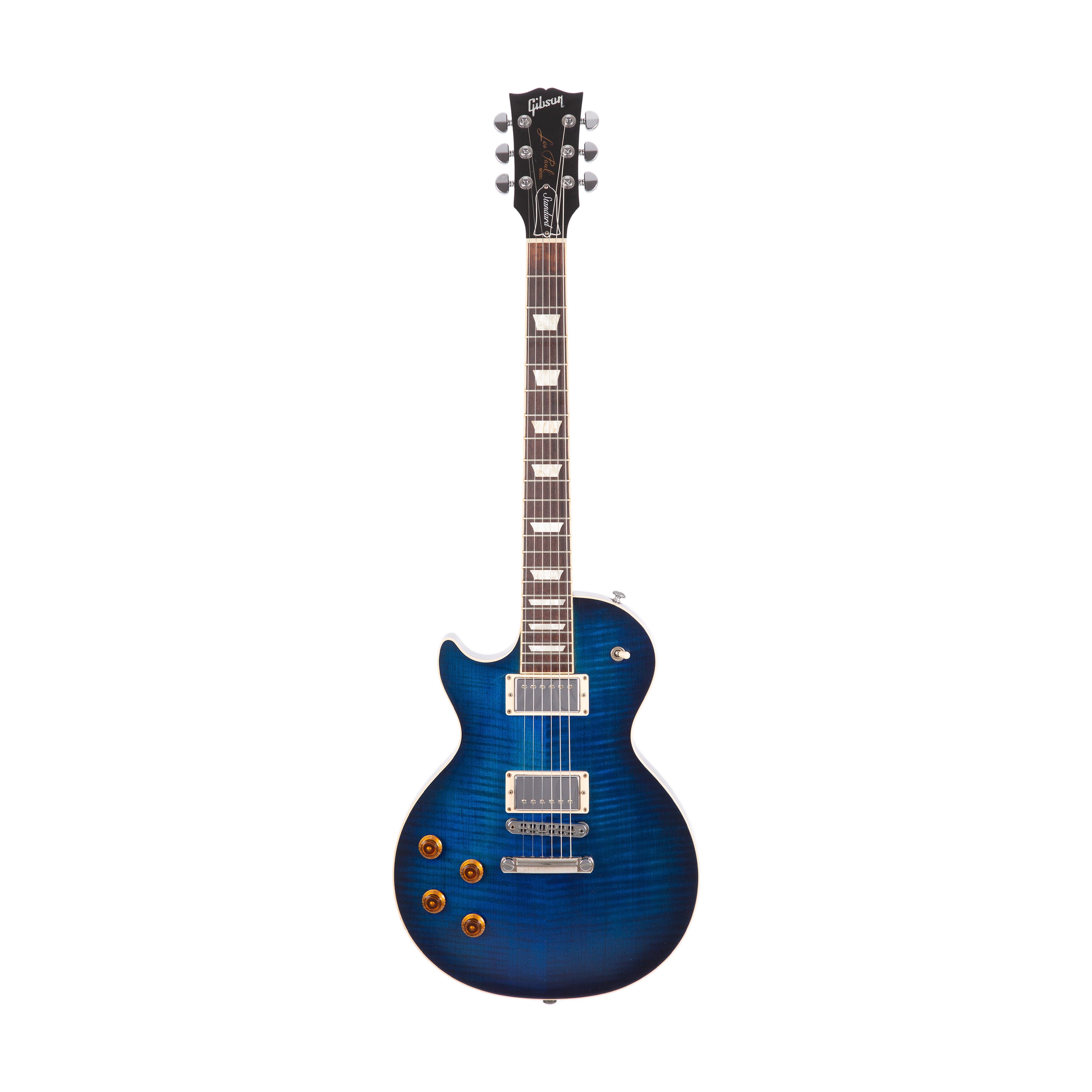 2018 Gibson Les Paul Standard Left-Handed Electric Guitar, Cobalt Burs –  Well Played Gear