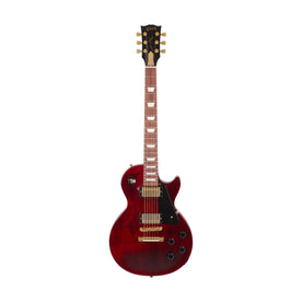 2013 Gibson Les Paul Studio Gold Series Electric Guitar, Wine Red, 100231540