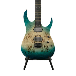 Ibanez Premium RG1121PB-CIF Electric Guitar, Caribbean Islet Flat, I19120XXXX