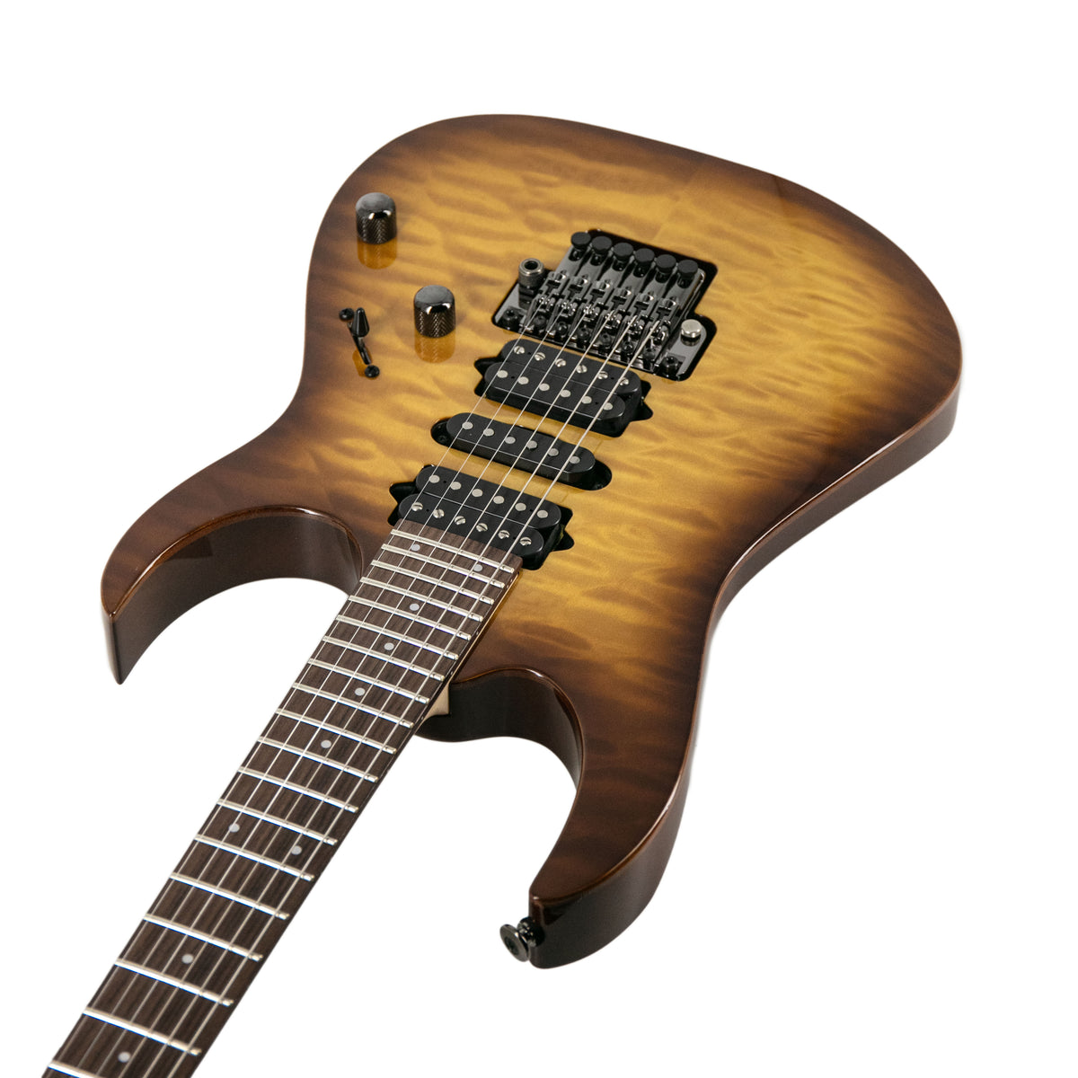 Ibanez RG2770QZA-WPB Electric Guitar, Wild Pilsner Burst, F1606605