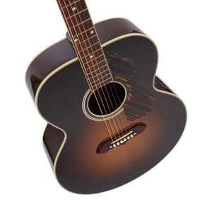2013 Gibson Acoustic 1941 SJ-100 Acoustic-Electric Guitar, Vintage Sunburst, 10853028