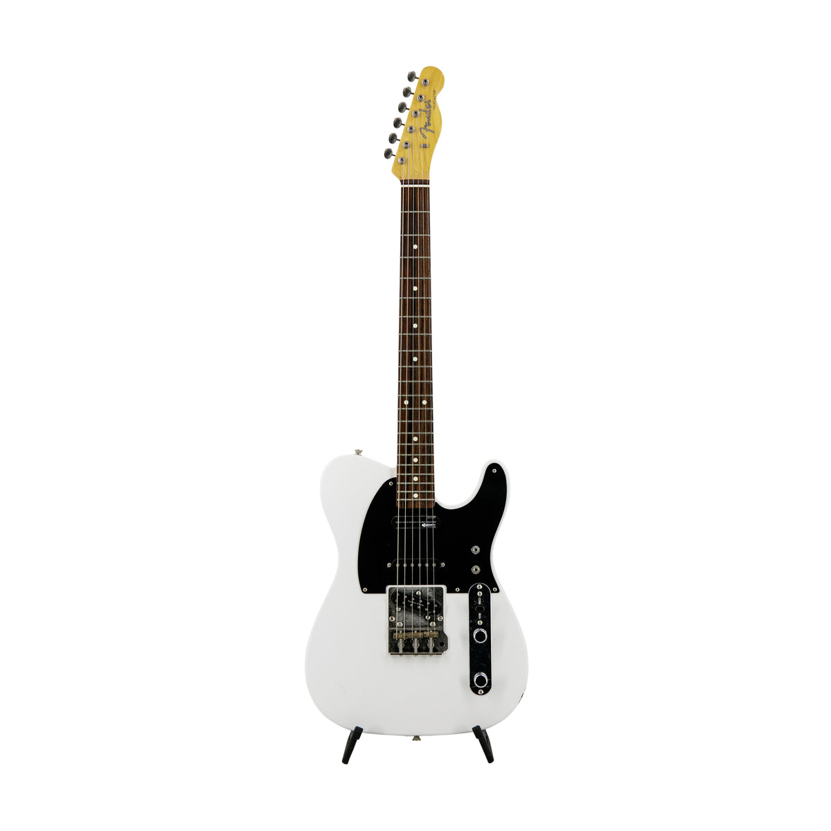 Fender Japan Miyavi Telecaster Electric Guitar, RW FB, Arctic