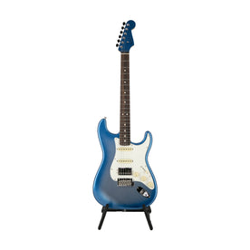Fender American Showcase HSS Stratocaster Electric Guitar, Rosewood Fingerboard, Sky Burst Metallic, US21012098