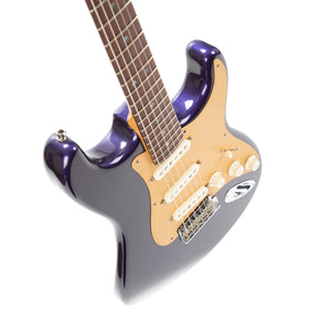 2005 Fender Custom Shop Custom Classic Player V Neck Stratocaster Electric Guitar, Midnight Blue, CZ51832